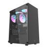 Počítačová skříň Darkflash DK100 (černá)  DarkFlash