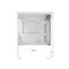 Počítačová skříň Darkflash M305 bez ventilátorů (bílá)  DarkFlash