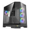 Počítačová skříň Darkflash DQX90 (černá)  DarkFlash