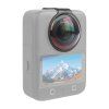 PULUZ Tvrzené ochranné sklo na objektiv pro DJI Osmo 360 (černé)  Puluz