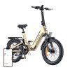 Elektrické kolo ENGWE L20 3.0 BOOST 250 W s 16" koly (zlaté)  ENGWE