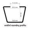 Střešní nosič RAPID zámek FE DIH - spaceback  Diheng