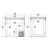 Chladící box BIG FRIDGE kompresor 60l 230/24/12V -20°C APP  Compass