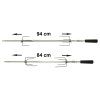 Grilovací jehla 84-94cm 8mm/6mm  Cattara