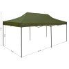 Párty stan nůžkový 3x6m zelený WATERPROOF  Cattara