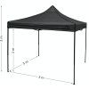 Párty stan nůžkový 3x3m šedý WATERPROOF  Cattara