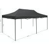 Párty stan nůžkový 3x6m šedý WATERPROOF  Cattara