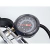 Hustilka nožní s manometrem dvoupístová TÜV/GS 2x120mm  Compass