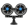 Ventilátor MITCHELL DUO 2x108mm 12V na přísavku  Compass