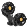 Ventilátor MITCHELL DUO 2x108mm 24V na přísavku  Compass