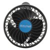 Ventilátor MITCHELL 115mm USB 5V klips  Compass