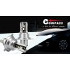 Žárovka LED CSP chip SILVER 12V H4 2ks  Compass