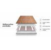 LARX Heating Mat LSDTS rohož, 0,5 x 7 m, 560 W