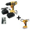 Aku vrtačka 20V 2,0Ah v kufru AE2V20A-201-BMC + kompresor 20V AE7C20A