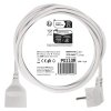 Prodlužovací kabel EMOS 10 m, 1 zásuvka, bílý, PVC, 1,5 mm2  EMOS