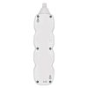 Prodlužovací kabel EMOS 5m, 3 zásuvky, s vypínačem, bílý, PVC, 1,5mm2  EMOS