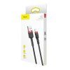 Baseus Cafule USB Lightning kabel 1,5A 2m (červeno-černý)