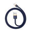 Baseus Cafule Lightning kabel 1,5A 2m - zlato-tmavě modrý