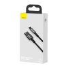 Baseus Tungsten Gold kabel USB to iP 2.4A 2m (černý)