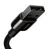 Baseus Tungsten Gold kabel USB to iP 2.4A 2m (černý)