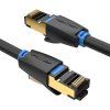 Network kabel CAT8 SFTP Vention IKABF RJ45 Ethernet 40Gbps 1m Black