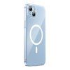 Baseus Crystal Series Magnetické pouzdro pro iPhone 14 Plus + tvrzené sklo