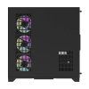 Počítačová skříň Darflash FT418 PRO + 7 ventilátorů aRGB (černá)