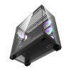 Počítačová skříň Darkflash DS900 (černá) + 7 ventilátorů ARGB